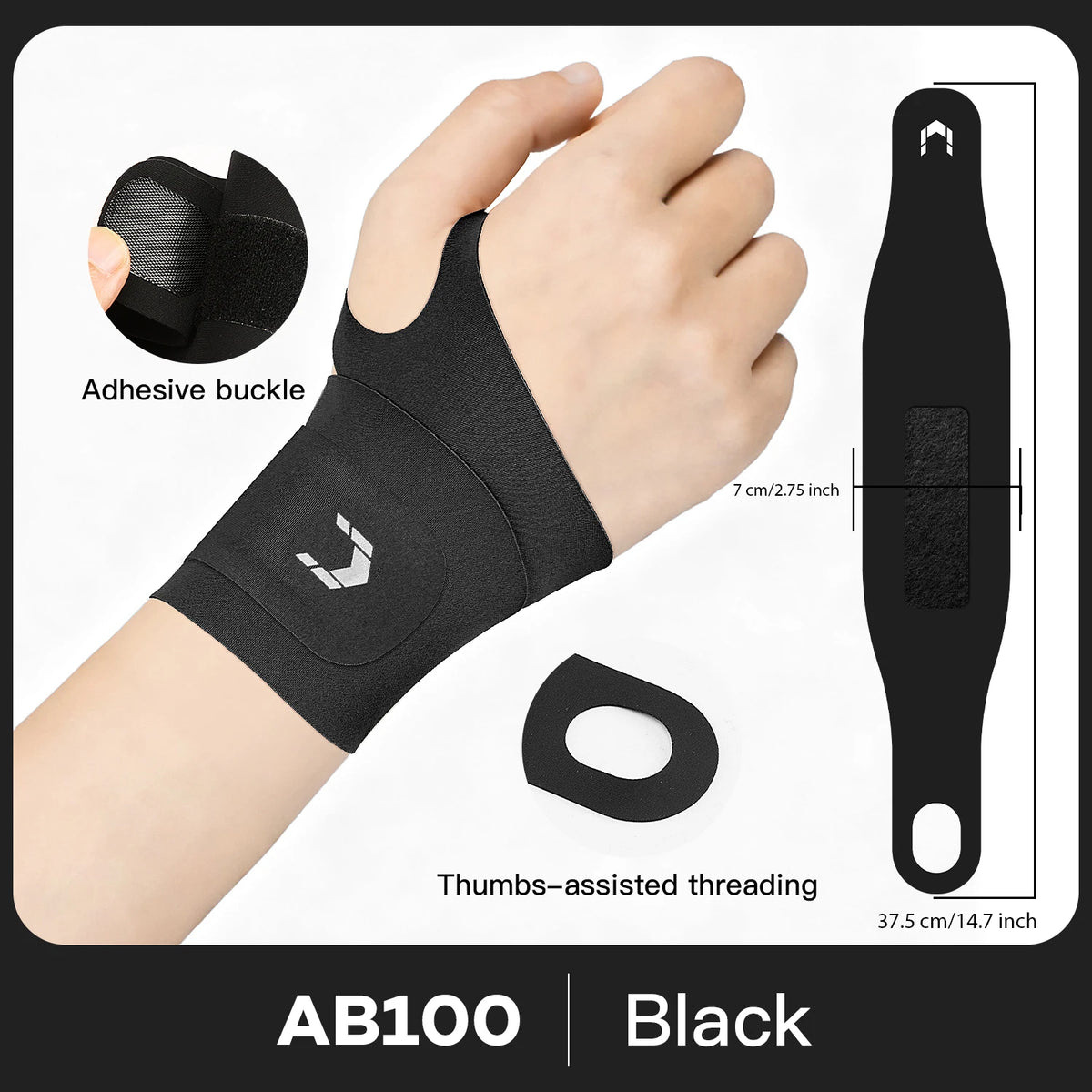 1PC Flexible Splint Wrist Thumb Support Brace for Tendonitis Arthritis Breathable Thumb Protector Guard Fits Right and Left Hand