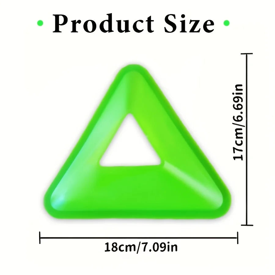 20/40Pcs 4 Colors Training Cones, Durable Triangle Marker Cones for Soccer Basketball Agility Training