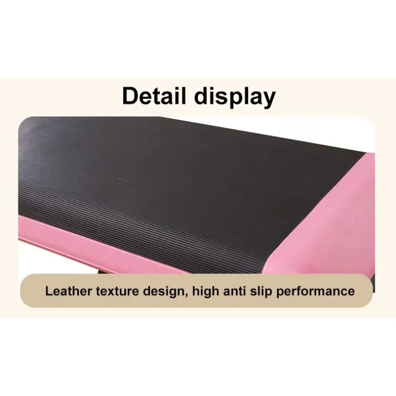 Non‑Slip ABS Aerobic Step Platform Indoor Outdoor Gym Fitness Exercise Pedal Board