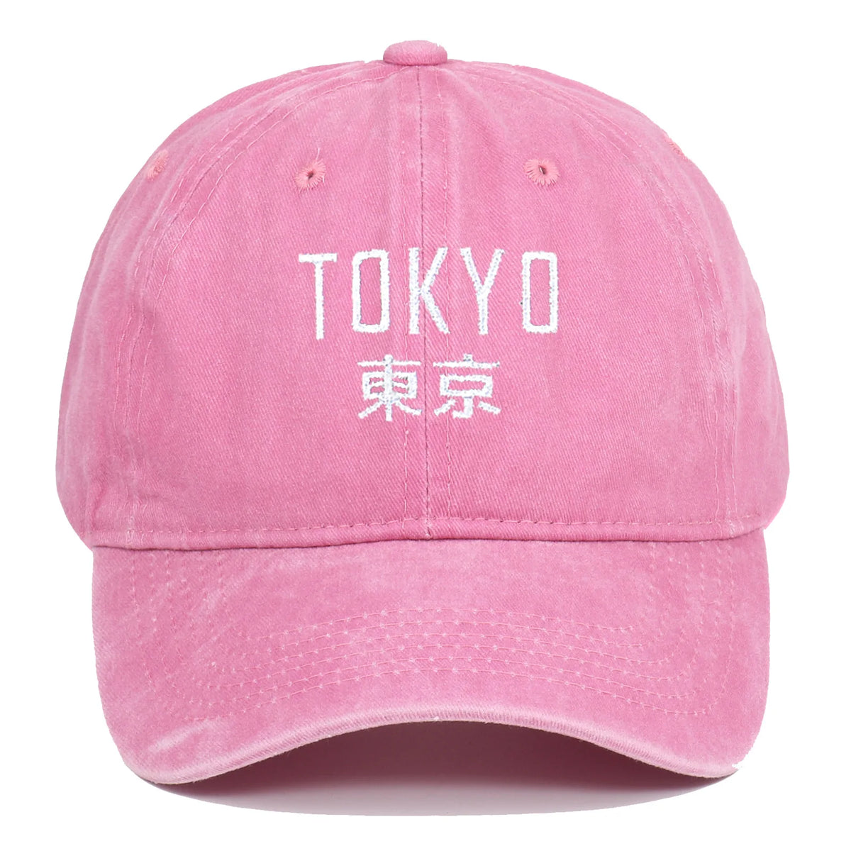 1pc Tokyo Japan Casual Baseball Cap Running Hippie Hip Hop Hat Summer Sun Protection Couple Unisex-Teens Streetwear Snapback Cap