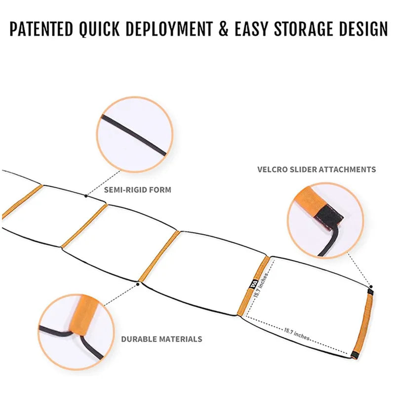 Multifunctional Agility Ladder For Children And Adults Sports Games Soccer Basketball Football Coordination Training