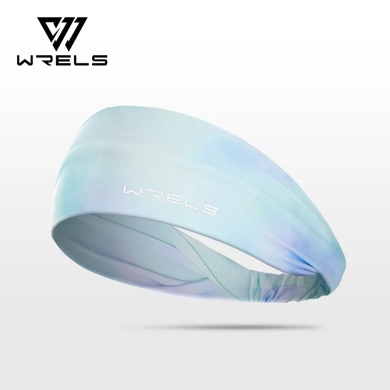 WRELS Sweatbands Sports Headband Moisture Wicking Hairband Athletic Towel Headbands Sweatband Headbands for Running Cycling Yoga