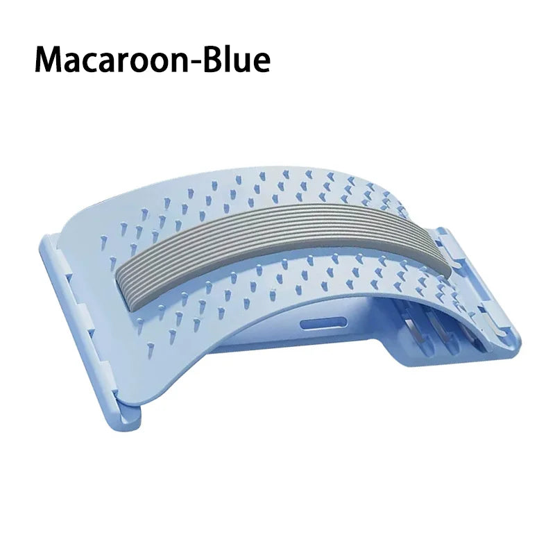 Lumbar Soothing Device, Lumbar Stretching Massager, Yoga Spine Correction, Hump Back Exercise and Stretching Equipment