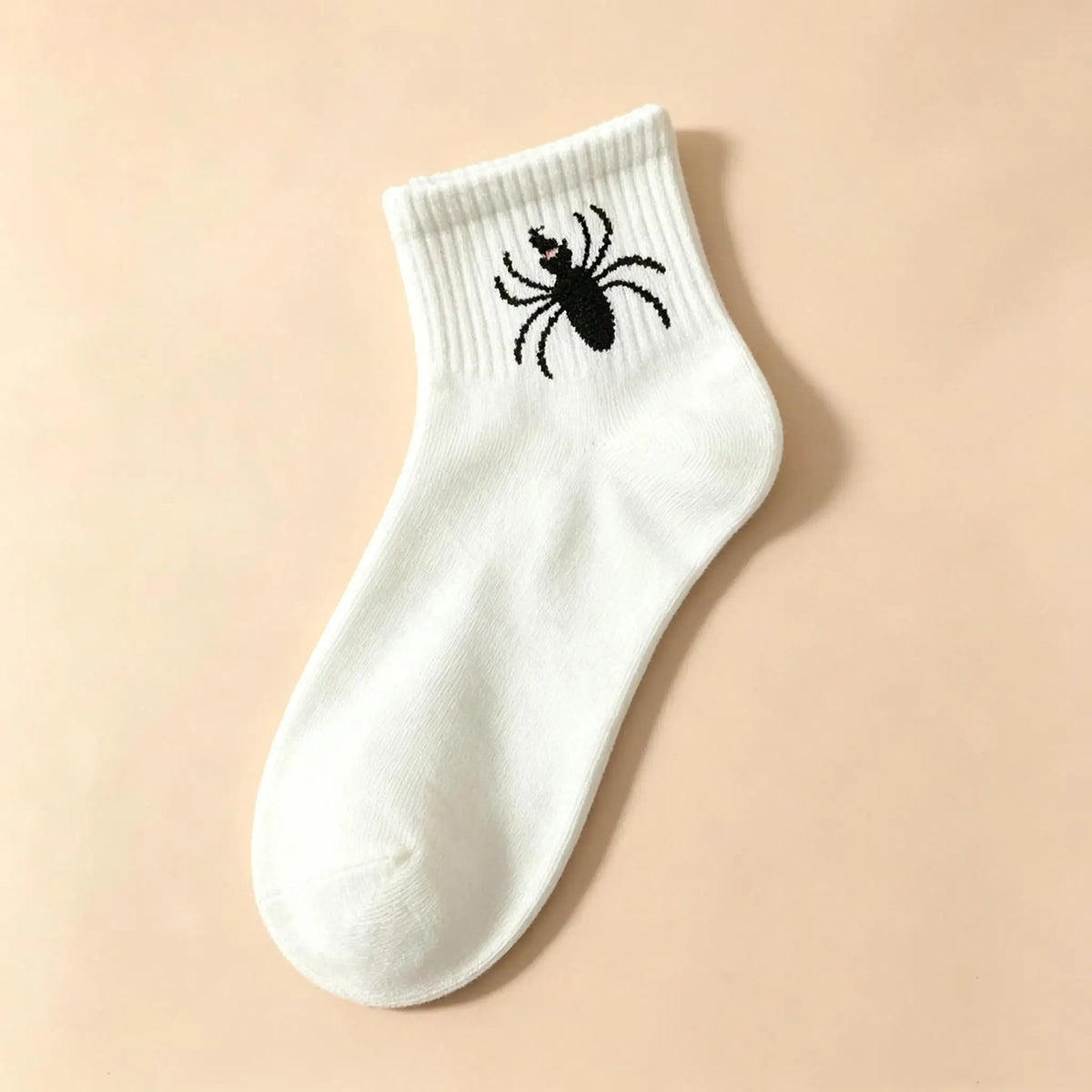 1 Pairs Autumn Personality Fun Halloween Funny Unisex Mid Tube Socks Trend Versatile Sweat Absorbing Niche Design Socks