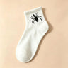1 Pairs Autumn Personality Fun Halloween Funny Unisex Mid Tube Socks Trend Versatile Sweat Absorbing Niche Design Socks