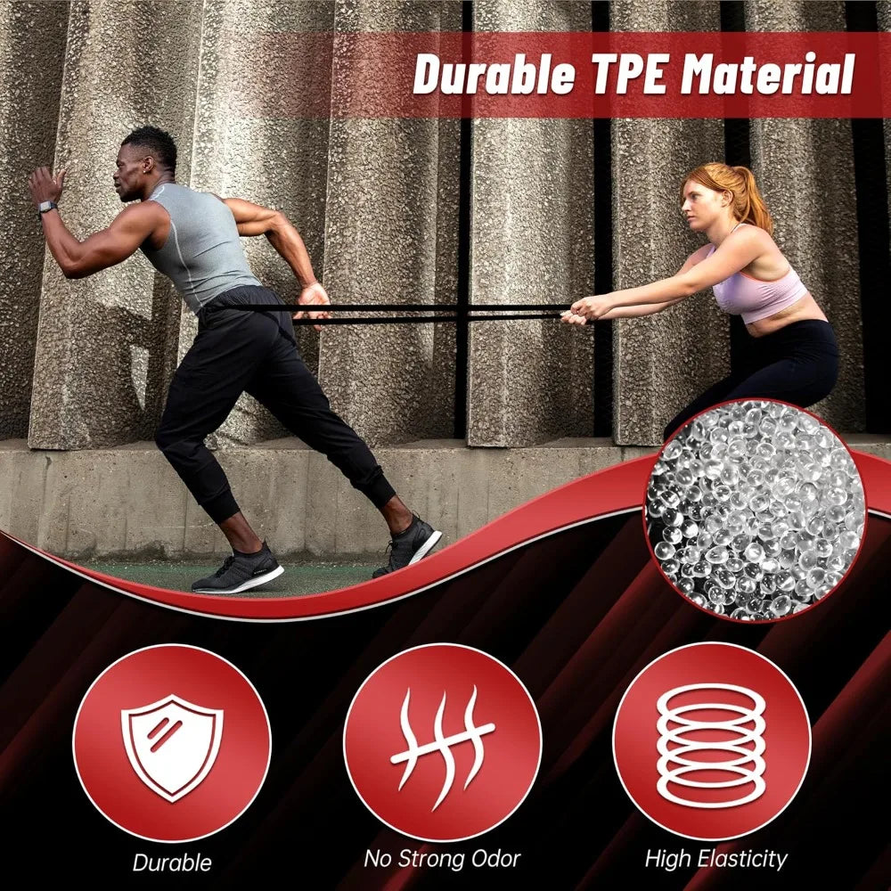 Pull Up Assistance Bands, 5-Level Resistance Bands for Working Out, Pull Up Bands for Men & Women, Exercise Bands for Full-Body