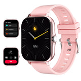 [Smart Watch For Men/Women] Jinmiyun HOT 1.83-Inch Smart Watch, Supporting Wireless Calls (Answering/Dialing/Rejecting Calls), Suitable for Men And Women, Fitness Activity Tracker, Supporting Multiple Sports Modes/Remote Shut