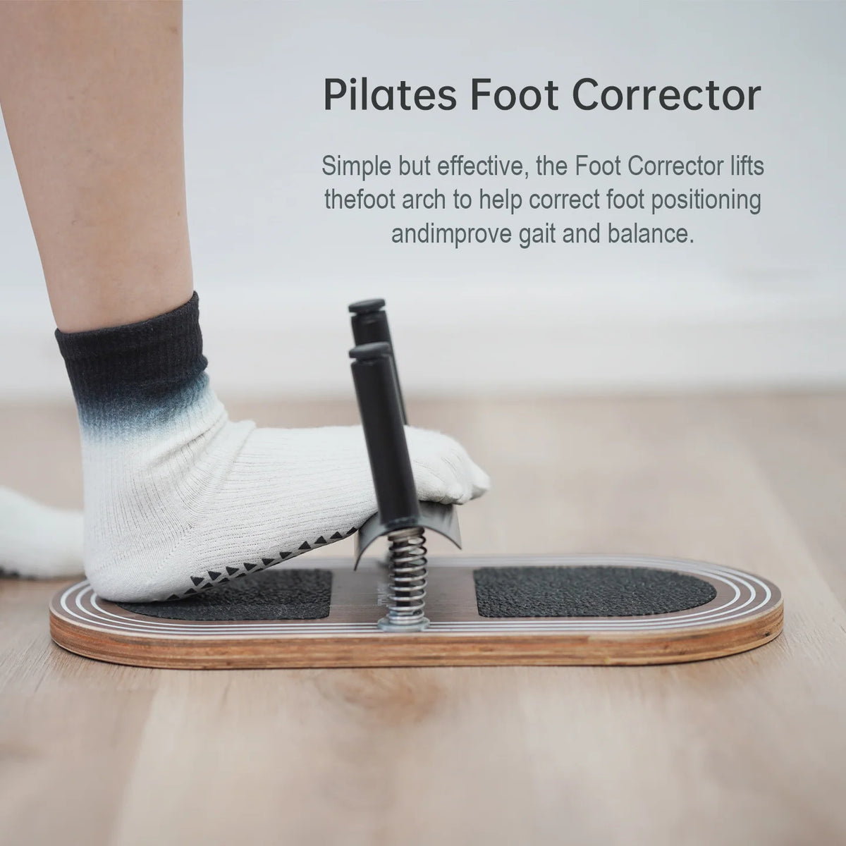 Foot Corrector Pilates Exercise Strengthener Equipment Ankle Strengthener Exerciser Foot Alignment Tool for Studio Sports Home