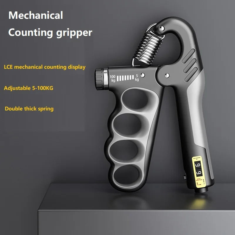 Grip Strengthener Forearm Bodybuilding Hand Finger Exercise Tool Finger Trainer Hand Squeezer Exercises Handle Strength Trainer