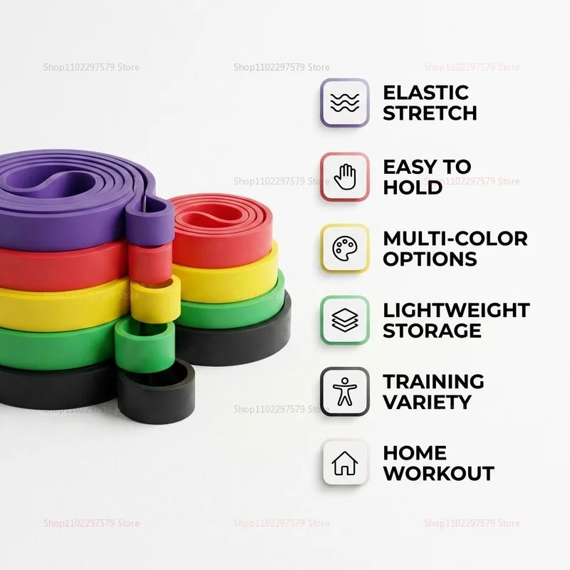 Resistance Band Yoga Fitness Stretching Resistance Upward Stretch Training Elastic Band Weight Support Resistance Training
