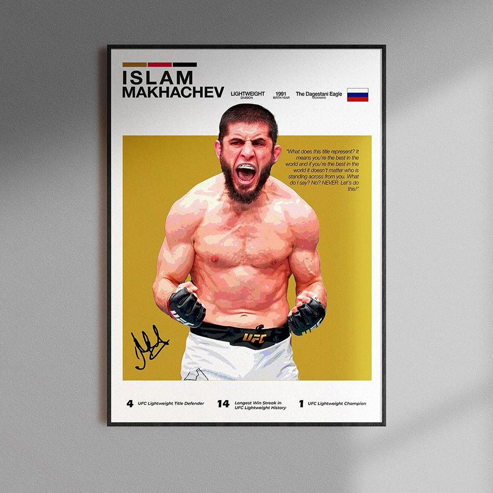 Alvarez Inoue Usyk Poster Famous Boxing Wall Print Legends Fighting Poster UFC Canvas Painting Decor Gym Home Mural Cuadros