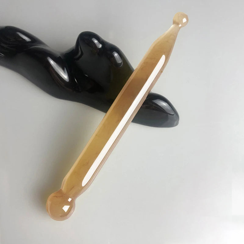Massage Stick Natural Jade Stick Stone Gua Sha Facial Massage Acupunctur Point Pen Chinese Medicine Guasha Beauty Messager Tool