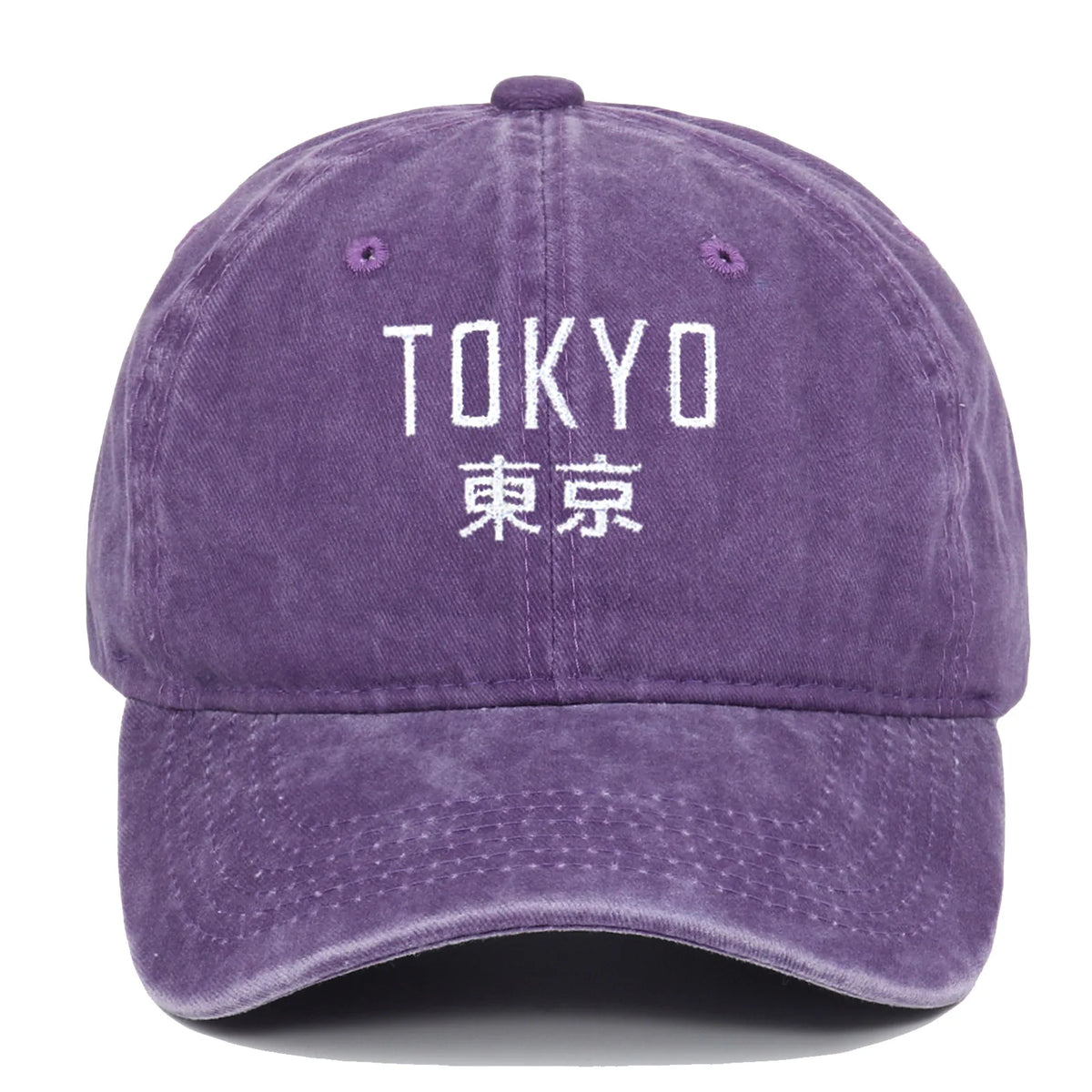 1pc Tokyo Japan Casual Baseball Cap Running Hippie Hip Hop Hat Summer Sun Protection Couple Unisex-Teens Streetwear Snapback Cap