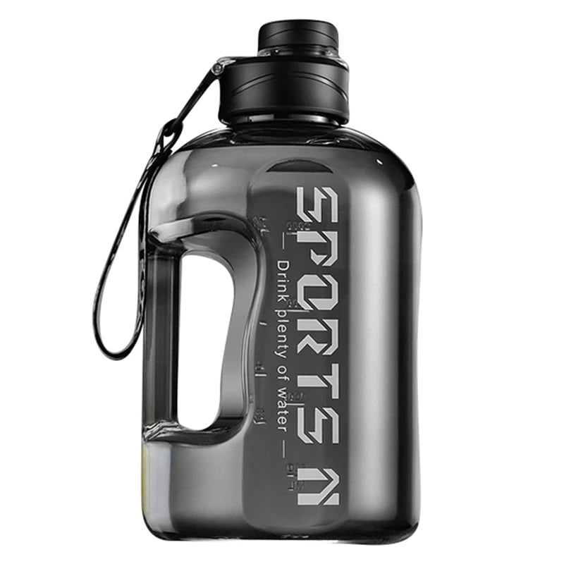 2.7/1.7LSport Water Bottle Super Large Capacity Accurate Calibration Water Kettle Fitness Gym Hiking Travel Leak Proof Water Jug