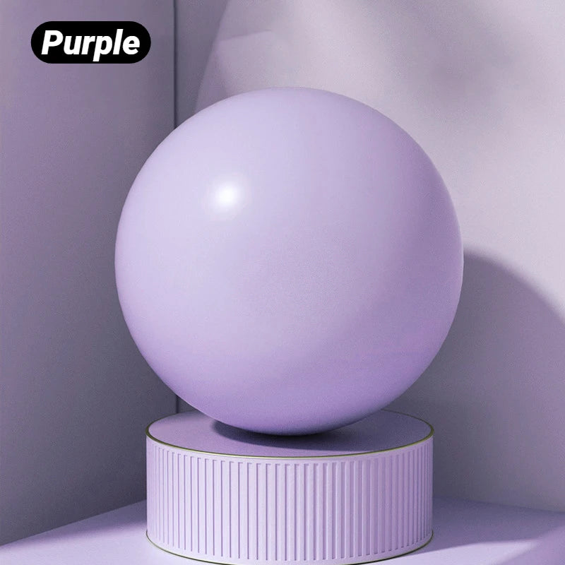1Pcs Gym Yoga Fitness Ball Thickening Type Anti-Explosion Diameter 25cm Pilates Workout Mini Sculpting Legs And Hips Balance Pvc