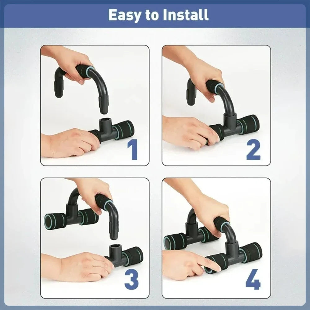Non-slip Push Up Stand Home Fitness Power Rack Gym Handles Pushup Bars Exercise Arm Chest Muscle Training Bodybuilding Equipment