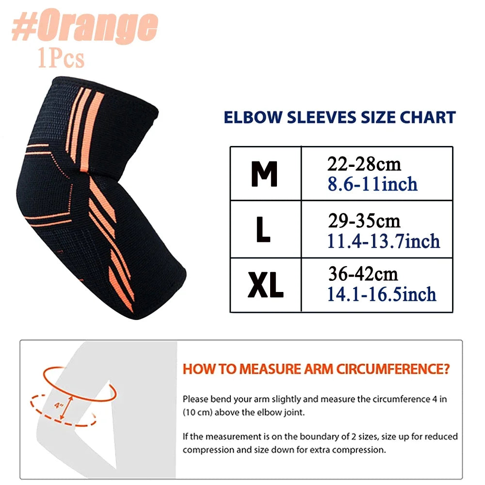 JUUMMP Sports Elbow Brace Compression Support Sleeve for Tendonitis, Tennis Elbow, Golf Elbow Treatment, Reduce Joint Pain