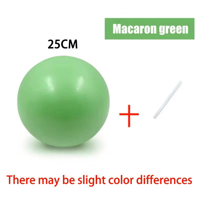 Women Gym Yoga Fitness Ball Thickening Type Anti-explosion Diameter 25/55/75cm Pilates Workout Mini Ball Sculpting Legs And Hips