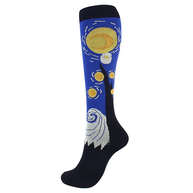 Compression Stockings Women Men 20-30 Mmhg Medical Nursing Varicose Veins Edema Diabetes Pregnancy Socks Basketball Golfs Sport
