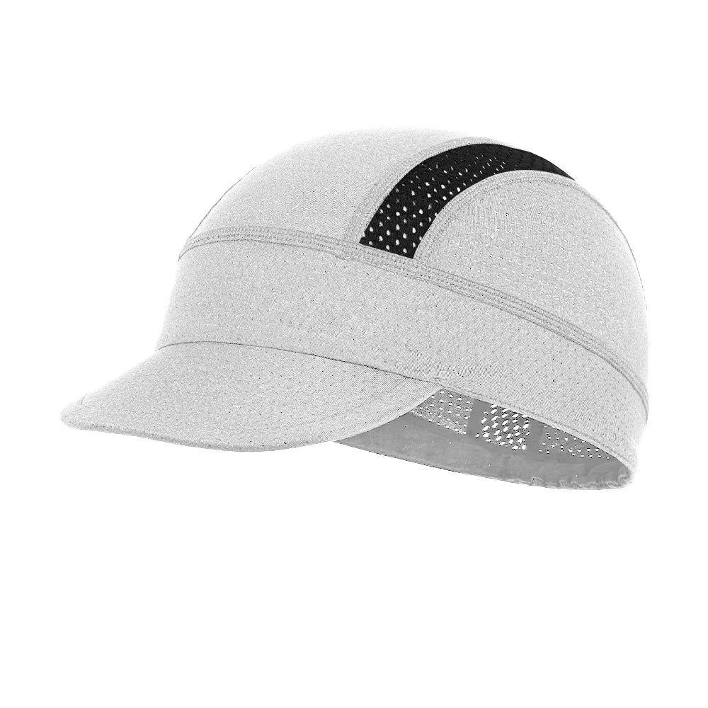 Classic Polyester Cycling Caps Summer Breathable Mesh Sports Quick Dry Thin Bicycle Hat Men and Women Small Brim Baseball Cap