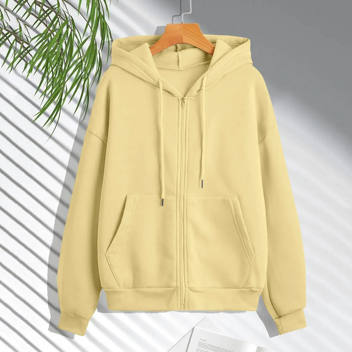 Autumn Women Sweatshirt Hoodies Spring New Fashion Casual Cardigan Drawstring Sweatshirts Korean Style Solid Zip Up Hoodies