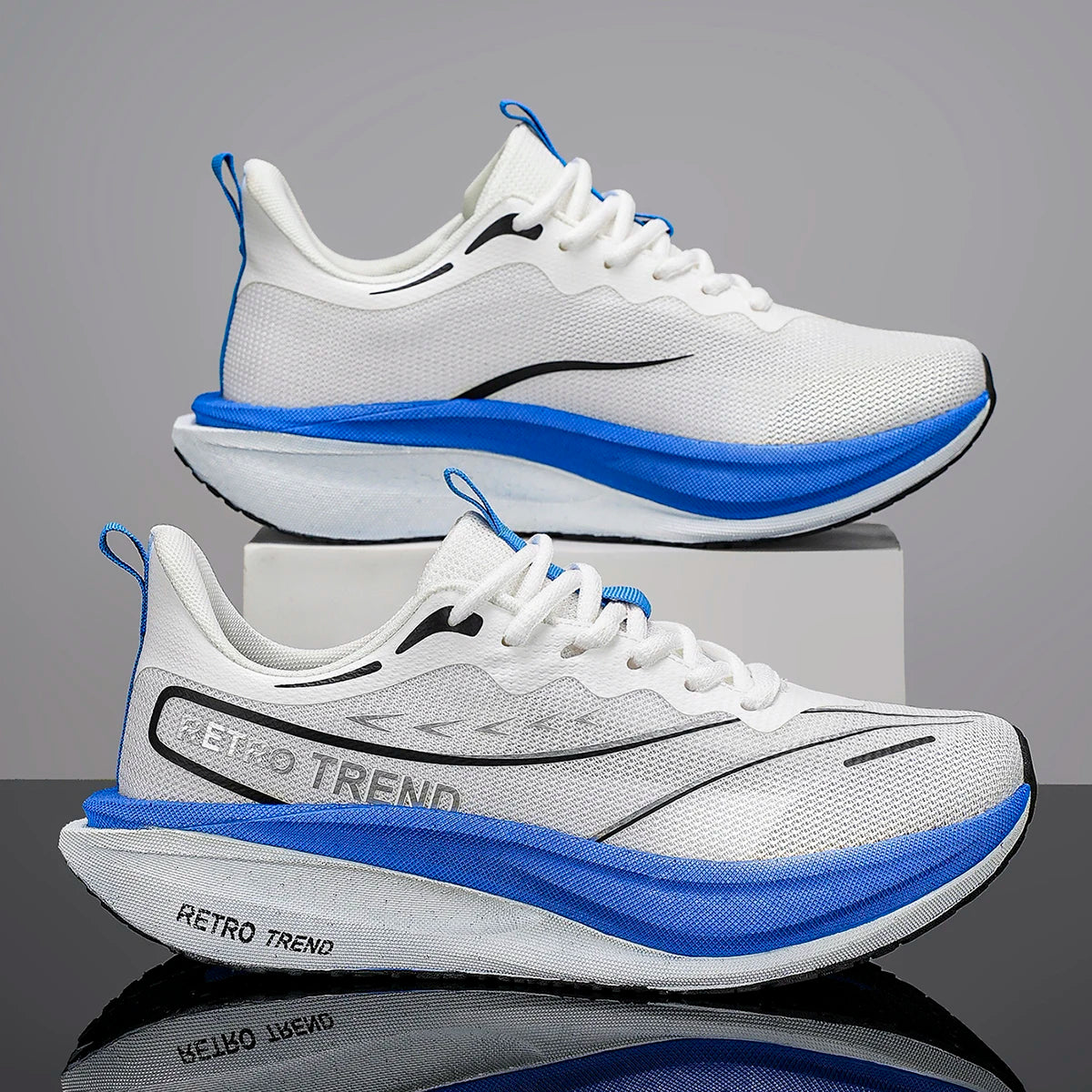 Men's Large Size Sports Shoes Outdoor Hiking Running Comfortable Casual Versatile Fashionable Training Shoes for Couples