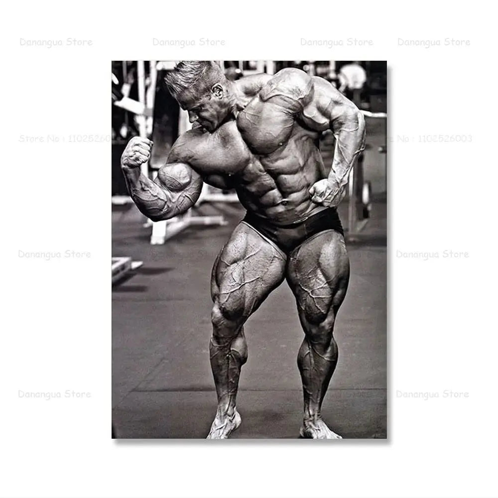 Classic Muscle GYM Star Jay Cutler Bodybuilder Poster Poster Prints Wall Art Canvas Painting Picture Photo Gift Room Home Decor