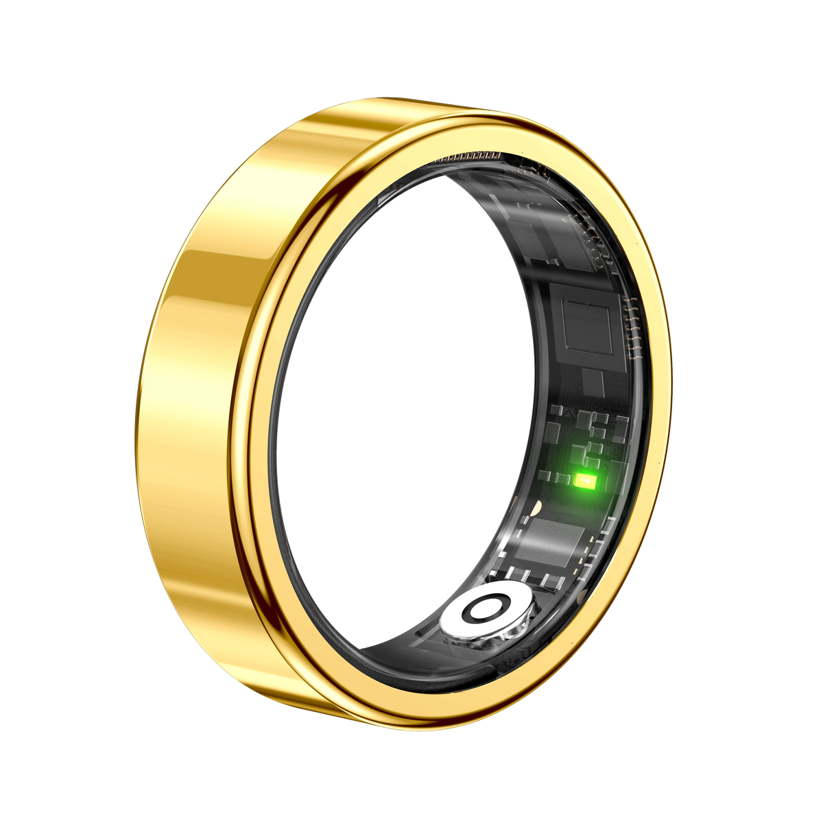 2026 New Smart Ring Men Women, Heart Rate Blood Oxygen and Sleep Monitor Smartring IP68 & 5ATM Waterproof, Multi-sport Mode Ring