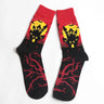 Cosplay Christmas Adult Unisex Socks Costume Accessories Socks Harajuku Autumn Warm Long Socks Halloween Props