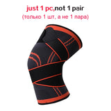 1PC Knee Pads for Men and Women Pressurized Elastic Kneepad Support Bandage Sports Fitness Basketball Volleyball Brace Protector