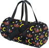Sports Duffel Bags Gothic Skull Butterfly Athletic Gym Bag Overnight Workout Travel Tote Luggage for Men Women Yoga