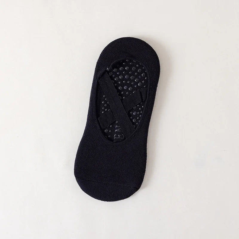 1Pair Professional  Yoga Socks Women Cotton Silicone Non-slip Pilates Grip Towel No-Show Barre Sock EUR 34-39