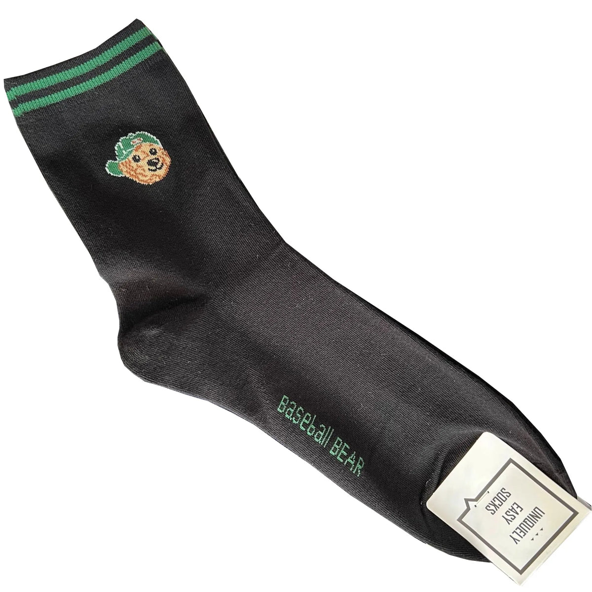 Good Quality Cartoon Gentleman Bear Men's Socks Cotton Harajuku Style Sport Boys Skateboard Novelty Breathable  Christmas Gifts