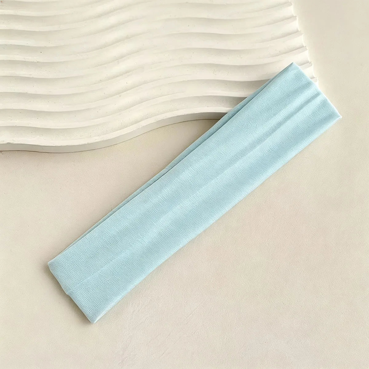 Four Seasons Solid Sports Headbands For Women Fitness Running Yoga Solid Color Elastic Hairbands Stretch Makeup Hair Accessories