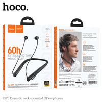 HOCO ES73 Neckband Wireless Bluetooth 5.4 Earphones 14mm Speaker HiFi Stereo Audio Sports Stereo Earbuds Support For Smart Phone
