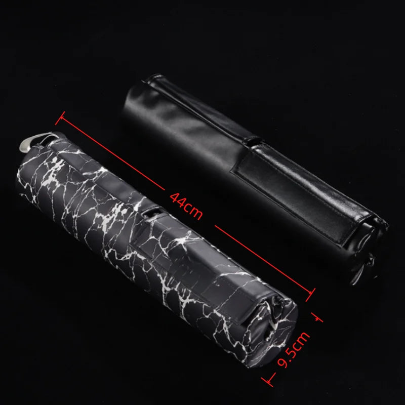 Squat Pad and Hip Thrust Pad for Leg Day PU Barbell Pad Stays in Place Secure Thick Cushion for Squats Lunges Glute Bridges Bar