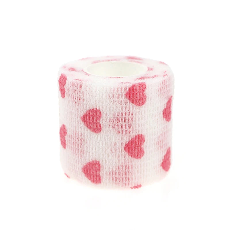 24 Rolls Elastic Bandage Self Adhesive Bandage Wrap Cohesive Tape Vet Wrap for Dog Cat Horse Pet Animals Ankle Sprains