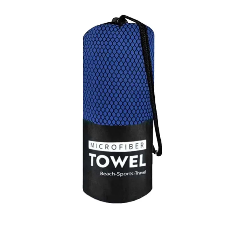 Microfiber Ice Cold Towel 6 Sizes  Quick Dry Super Absorbent Towel  Beach Gym Yoga Camping Travel Sports  Portable Storage Bag