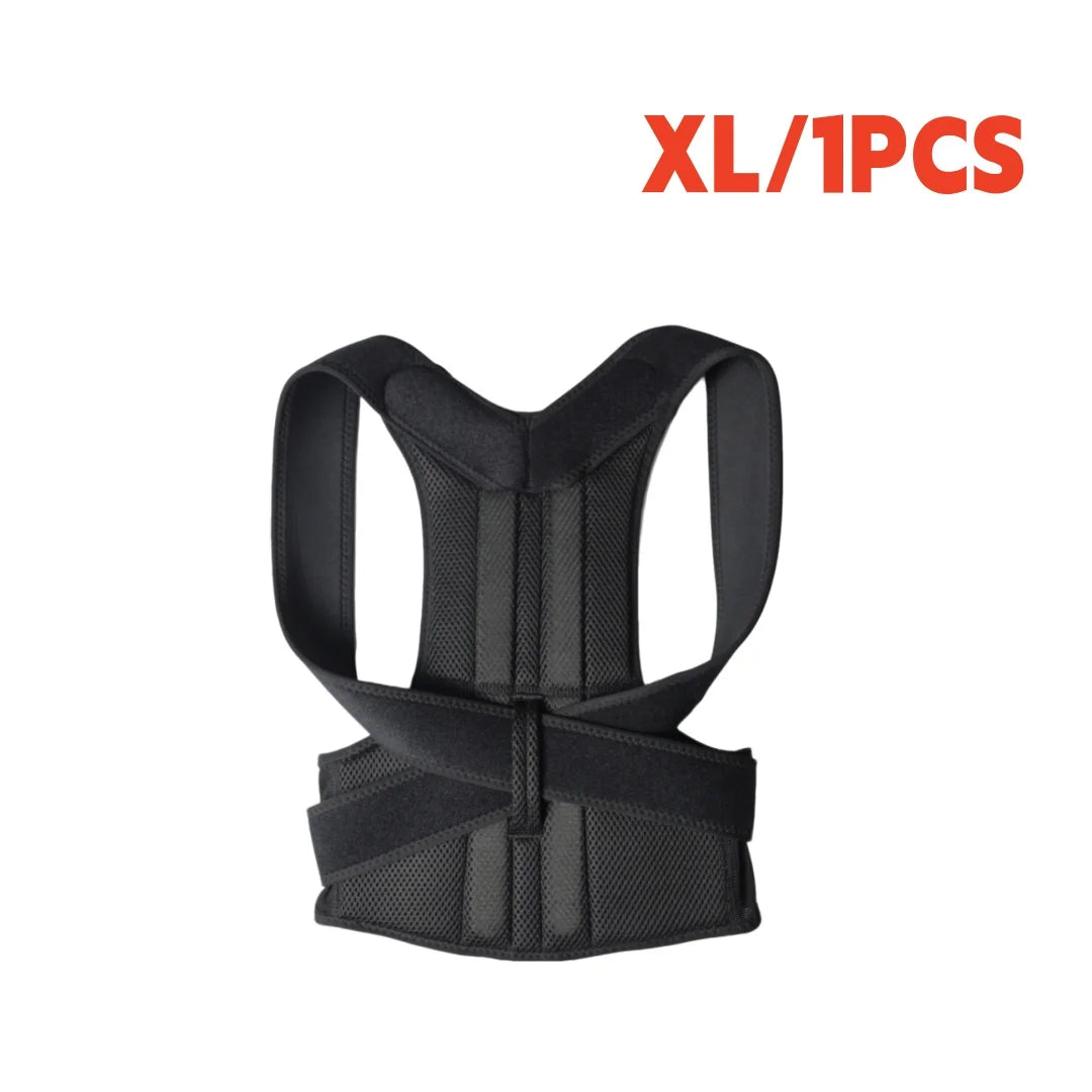 Humpback Prevention Posture Support Belt, Back & Sitting Posture Corrector, Body-Shaping Back Beautifying Belt, Unisex