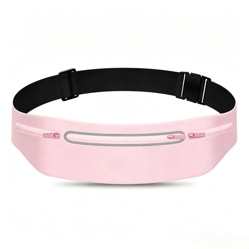 Waterproof Running Waist Pack Adjustable Belt Men Women Slim Running Bags Portable Outsides Jogging Gym Sports Cell Phone Pouch